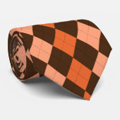 Autumn Argyle ネクタイ (ロール)