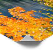 Autumn around June Lake, California ポスター (角)