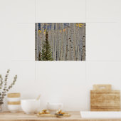 Autumn Aspen Groves | Colorado Rocky Mountains ポスター (キッチン)