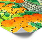 Autumn at Kiyomizu Temple in Kyoto Koyo ポスター (角)