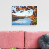 Autumn at Lake Killarney キャンバスプリント (インサイチュ (リビング))