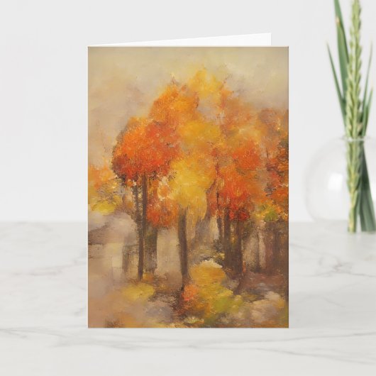 Autumn at My House カード (正面)