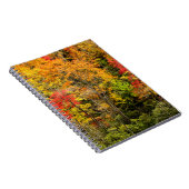 Autumn at Sims Pond North Carolina,ブルーリッジ ノートブック (右側)