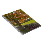 Autumn at Stone Wall Spiral Notebook ノートブック (右側)