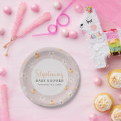  Autumn Baby Fall A Little Pumpkin Baby Shower  ペーパープレート (パーティー)