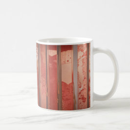 Autumn Bamboo Fence Mug - Japanese Elegance コーヒーマグカップ