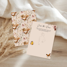 Autumn Beige Wildflower Guess the Dress Game