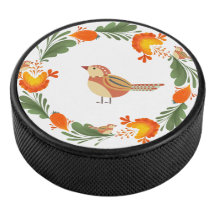 Autumn Bird Folk Art