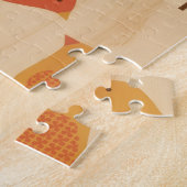 Autumn Bird Folk Art ジグソーパズル (側面)