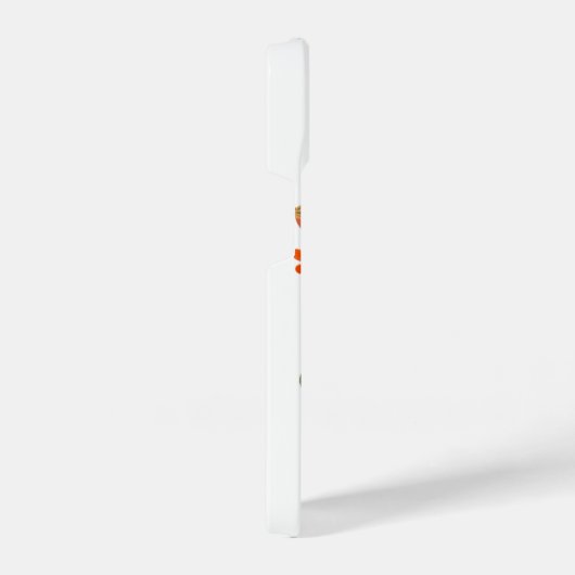 Autumn Bird Folk Art iPhoneケース (右側面)