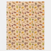 Autumn Blanket フリースブランケット (正面)