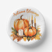 Autumn Blessings ペーパーボウル (正面)