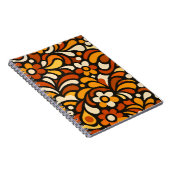 Autumn Bloom Pattern ノートブック (右側)