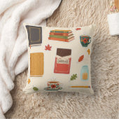 Autumn Books & Chocolate クッション (ブランケット)