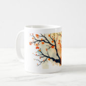 autumn branch コーヒーマグカップ (正面左)