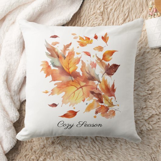 Autumn Breeze Maple Cascade, custom クッション (ブランケット)