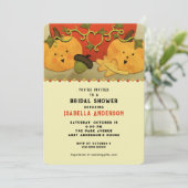 Autumn Bridal Shower 招待状 (スタンド正面)