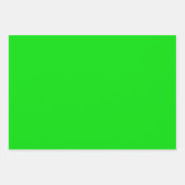 Autumn Bright Fallen Leaves Plaid ラッピングペーパーシート (正面2)