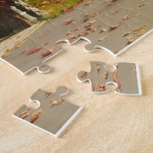 Autumn by the Lake in North Idaho 500 Piece Puzzle ジグソーパズル (側面)