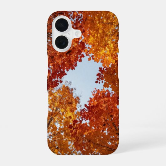 Autumn Canopy Fall Aesthetic Phone Case iPhone 16ケース (裏面)