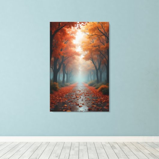 Autumn Canvas Print キャンバスプリント (インサイチュ (ウッドフロア))