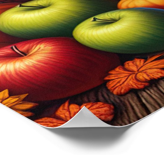 Autumn Cats Poster ポスター (角)