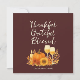 Autumn Celebration - Elegant Gold Thanksgiving