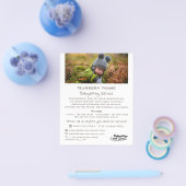 Autumn Child, Babysitter, Daycare, Nursery Advert チラシ (シングル)