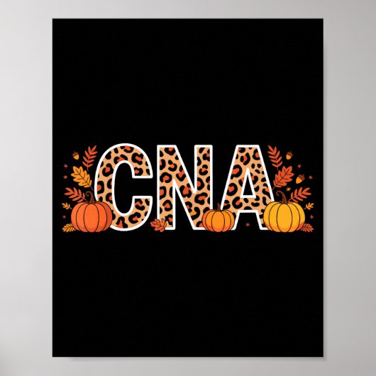 Autumn Cna Fall Certified Nursing Istant  ポスター (正面)