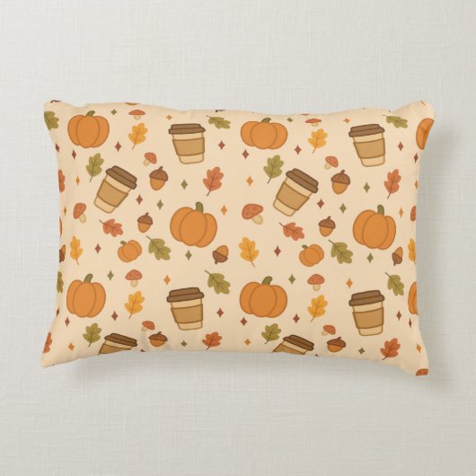 Autumn Coffee アクセントクッション (裏面)