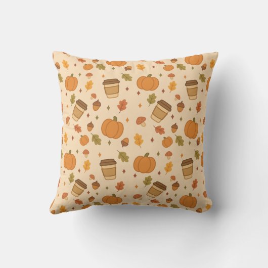 Autumn Coffee クッション (裏面)