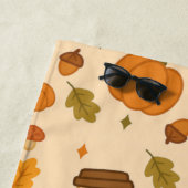 Autumn Coffee ビーチタオル (インサイチュ)