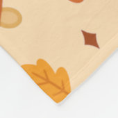 Autumn Coffee フリースブランケット (角)