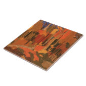 Autumn Color by Tom Thomson タイル (側面)