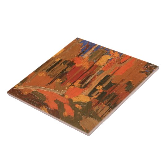 Autumn Color by Tom Thomson タイル (側面)