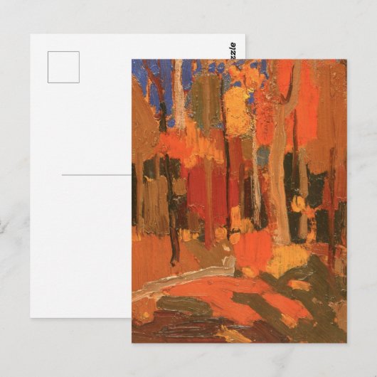 Autumn Color by Tom Thomson ポストカード (正面/裏面)
