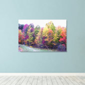 Autumn Colors Canvas Print キャンバスプリント (インサイチュ (ウッドフロア))