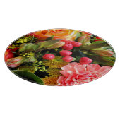 Autumn Colors Flower Bouquet Photo カッティングボード (角)