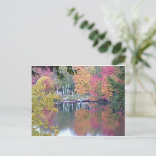 Autumn Coloured Leaves ポストカード (スタンド正面)
