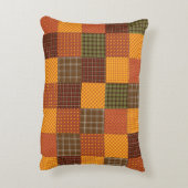 Autumn Comfort Quilt アクセントクッション (裏面(縦))