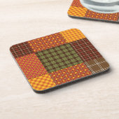 Autumn Comfort Quilt コースター (左側)