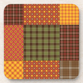 Autumn Comfort Quilt コースター (正面)