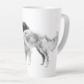 Autumn Companions in Shadow カフェラテマグ (右アングル)