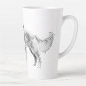 Autumn Companions in Shadow カフェラテマグ (右)