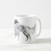 Autumn Companions in Shadow コーヒーマグカップ (正面右)