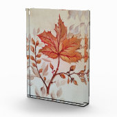 Autumn cooper vine leaf フォトブロック (右)