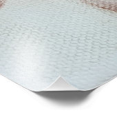 Autumn cooper vine leaf フォトプリント            (角)