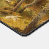 Autumn Countryside Stream Desk Mat デスクマット (コーナー)