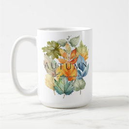 Autumn Crisp Leaves Mug コーヒーマグカップ