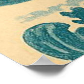 Autumn Currents: Maple Leaves and Fuji’s Horizon ポスター (角)